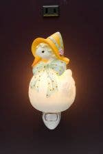 Faire-Ibis and Orchid Design Night Light Mother Goose Night Light Fairy Tale for Children's Room